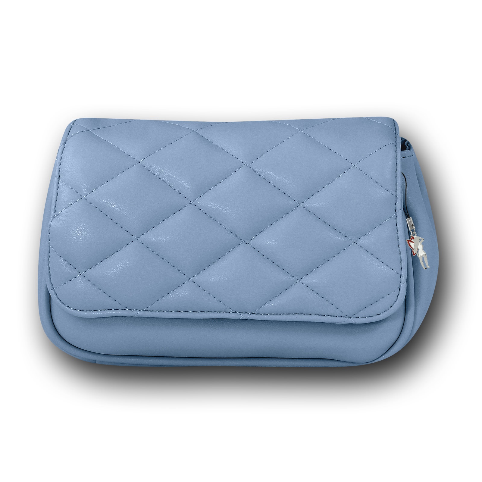 New Bags 2in1 gesteppte Gürteltasche  Kunstleder hellblau OTD5025H