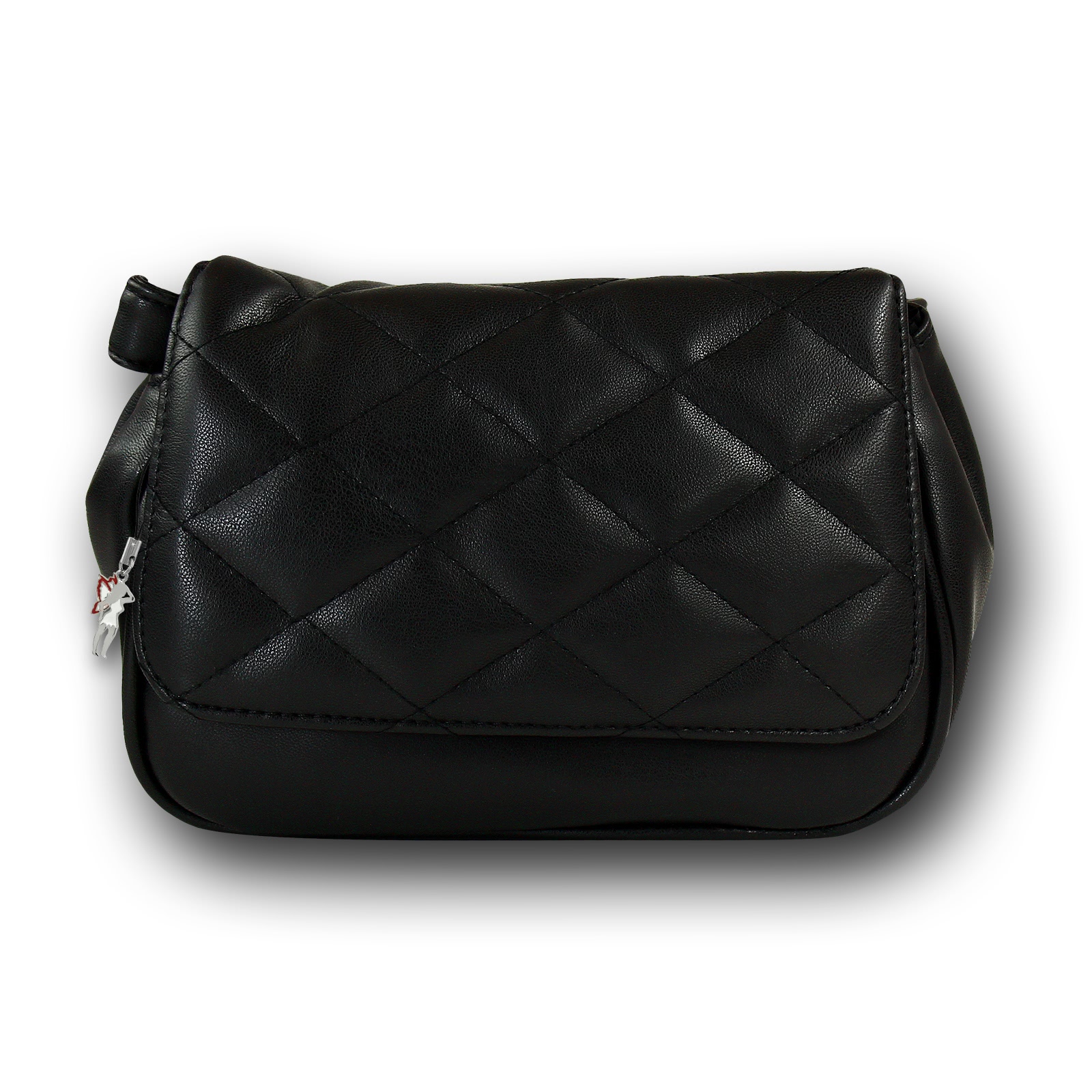 New Bags 2in1 gesteppte Gürteltasche  Kunstleder schwarz OTD5025S