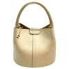 Florence Damen Umhngetasche Leder Tasche beige  OTF169I1