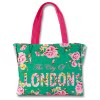 Henkeltasche Canvas grn pink Damen Shopper Robin Ruth OTG205G