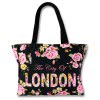 Henkeltasche Canvas schwarz Shopper Damen Robin Ruth OTG205S