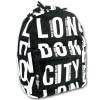 Robin Ruth  London City Baumwolle schwarz wei Rucksack OTG6020S