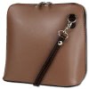 Toscanto Damen   Leder Tasche taupe braun OTT109UC