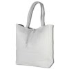 Toscanto Damen Shopper  Leder Tasche wei OTT112SW
