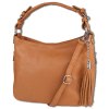 Toscanto Damen  Shopper Leder Tasche tan braun OTT134SN