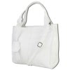 Toscanto Damen  Shopper Leder Tasche wei OTT155SW