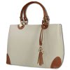 Toscanto Damen Handtasche  Leder Tasche beige tan OTT156HC