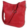 Toscanto Damen  Shopper Leder Tasche rot OTT159SR