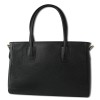 Toscanto Damen Schultertasche Leder Tasche schwarz OTT167SS1