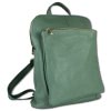 Toscanto Damen Cityrucksack Leder Tasche hellgrn OTT610RL