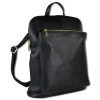 Toscanto Damen Cityrucksack Leder Tasche schwarz OTT610RS