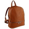 Toscanto Damen Cityrucksack Leder Tasche tan hellbraun OTT612RC