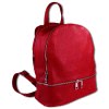 Toscanto Damen Cityrucksack Leder Tasche rot OTT612RR
