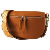 Toscanto Damen Grteltasche Leder Tasche braun tan OTT807BC