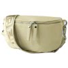Toscanto Damen Grteltasche Leder Tasche beige OTT807BI