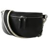 Toscanto Damen Grteltasche Leder Tasche schwarz OTT807BS
