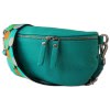 Toscanto Damen Grteltasche Leder Tasche trkis OTT807BT