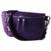 Toscanto Damen Grteltasche Leder Tasche violett OTT807BV