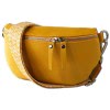 Toscanto Damen Grteltasche Leder Tasche gelb OTT807BY
