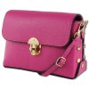 Toscanto Damen  Leder Tasche fuchsia pink OTT808UP