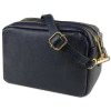 Toscanto Damen  Leder Tasche blau OTT809UB