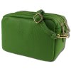 Toscanto Damen  Leder Tasche hellgrn OTT809UL