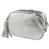 Toscanto Damen  Leder Tasche silber metallic OTT811UJ