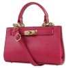 Toscanto Damen  Leder Tasche pink fuchsia OTT812UP