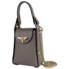 Toscanto Damen  Leder Tasche braun taupe OTT813UN