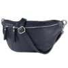 Toscanto Damen Grteltasche Leder Tasche blau OTT820BB