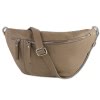 Toscanto Damen Grteltasche Leder Tasche beige taupe OTT820BN