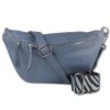 Toscanto Damen Grteltasche Leder Tasche blau OTT821BF