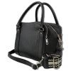 Toscanto Damen Jugend  Citytasche Leder Tasche schwarz OTT822US