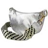 Toscanto Damen Jugend  Citytasche Leder Tasche silber OTT823BJ