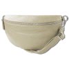 Toscanto Damen Grteltasche Leder Tasche beige OTT825BI