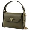 Toscanto Damen  Leder Tasche graugrn dunkeltaupe OTT831UN2