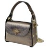 Toscanto Damen  Leder Tasche bronze metallic braun OTT831UN3