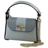 Toscanto Damen  Leder Tasche grau hellgrau OTT833UKK