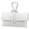 Toscanto Damen Abendtasche  Leder Tasche wei OTT834AW
