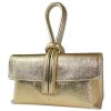 Toscanto Damen Abendtasche  Leder Tasche gold OTT834AZ
