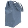 Toscanto Damen Shopper  Leder Tasche blau OTTM107SB