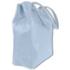 Toscanto Damen Shopper  Leder Tasche hellblau OTTM107SH