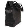 Toscanto Damen Shopper  Leder Tasche schwarz OTTM107SS