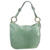 Toscanto Damen Umhngetasche Leder Tasche hellgrn mint OTTM111UG