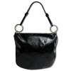 Toscanto Damen Umhngetasche Leder Tasche schwarz OTTM111US