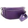 Toscanto Damen Grteltasche Leder Tasche lila/violett OTTM808GV