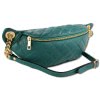 Toscanto Damen Grteltasche Leder Tasche aquamarin trkis OTTM811GT