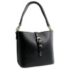 Toscanto Damen Umhngetasche Leder Tasche schwarz OTTM812US