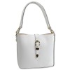 Toscanto Damen Umhngetasche Leder Tasche wei OTTM812UW