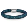 SilberDream Glitzerarmband Minikristalle trkis 20cm Armband Damen SDA050T0